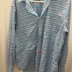 Vineyard Vines Multicolor Plaid Button Down Shirt